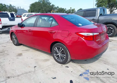 2016 Toyota Corolla Le Premium из США, поврежденный, VIN 2T1BURHE0GC596647